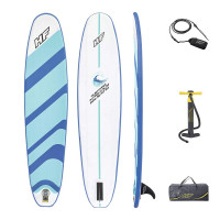 SUP-доска Compact surf, 243x57x7см, насос, сумка, страховочный трос Bestway 65336