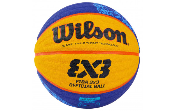 Мяч баскетбольный Wilson FIBA3x3 Official Paris 2024, WZ1011502XB6F р.6 600_380