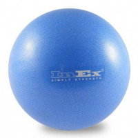 Пилатес-мяч Inex Pilates Foam Ball,19 см, голубой, PFB19