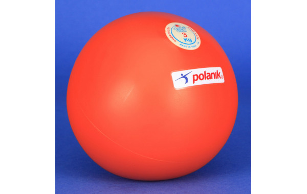 Ядро TRIAL, супер-мягкая резина, для тренировок на улице и в помещениях, 6,25 кг Polanik VDL62 600_380