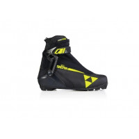 Лыжные ботинки Fischer NNN RC3 Skate (S15621) (черный/желтый)
