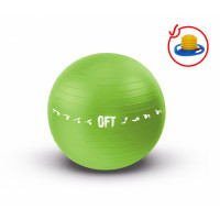 Гимнастический мяч Original Fit.Tools FT-GBPRO-65GN (65 см) зеленый