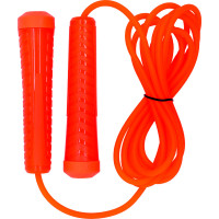 Скакалка Fortius Neon шнур 3 м в пакете (оранжевая)
