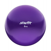 Медбол 6 кг Star Fit GB-703 фиолетовый