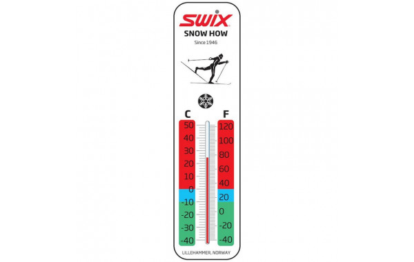 Термометр Swix (R0210) (настенный, прямоугольный) 600_380