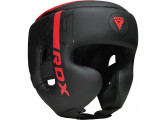 Шлем RDX F6 черн/красн.мат.