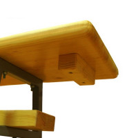 Бобышка для скамейки гимнастической (зацеп за стенку шведскую) Dinamika ZSO-004252