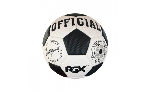 Мяч футбольный RGX FB-1718 Black р.5 600_380