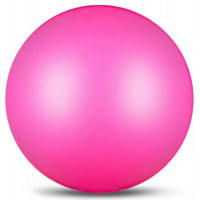 Мяч для художественной гимнастики металлик d15 см Indigo IN315 цикламеновый
