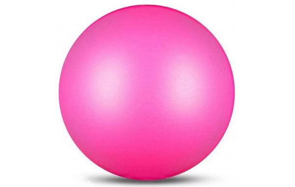 Мяч для художественной гимнастики металлик d15 см Indigo IN315 цикламеновый 600_380