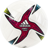 Мяч футбольный Adidas Conext 21 Training GK3491 р.4, бело-мультикол