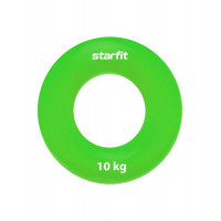 Эспандер кистевой Core Star Fit ES-403 "Кольцо", d7 см, 10 кг, силикогель, зеленый