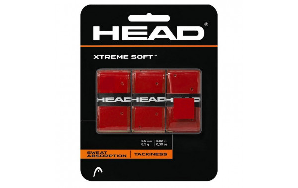 Овергрип Head Xtreme Soft красный 600_380