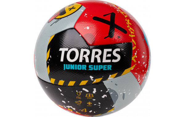Мяч футбольный Torres Junior-4 Super F323304 р.4 600_380