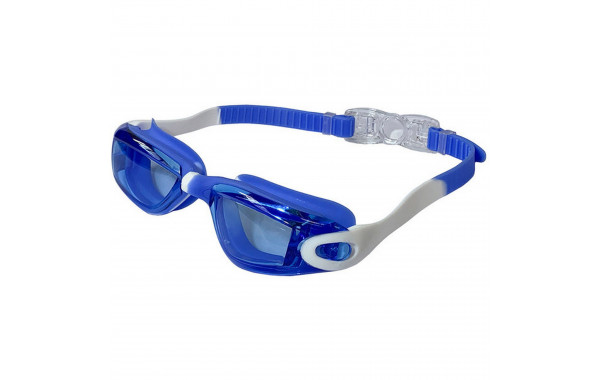 Очки для плавания Sportex взрослые E38884-1 сине\белый 600_380
