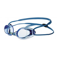 Очки для плавания Atemi стартовые, силикон синей R101