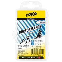 Парафин низкофтористый TOKO Performance blue (-10°С -30°С) 40 г. 5501017