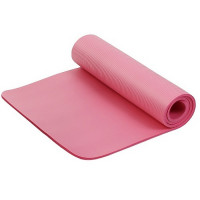 Коврик для фитнеса и йоги Larsen NBR 183х60х1см розовый