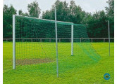 Ворота футбольные под свободно подвешиваемую сетку, 7,32 м x 2,44 м, белые Haspo 924-1015