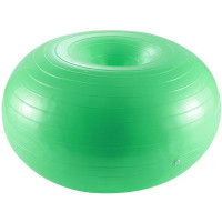Мяч для фитнеса фитбол-пончик 60 см (зеленый) Sportex FBD-60-2