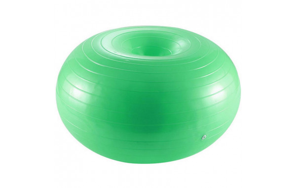 Мяч для фитнеса фитбол-пончик 60 см (зеленый) Sportex FBD-60-2 600_380