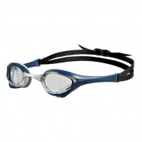 Очки для плавания Arena Cobra Ultra Swipe 003929150, прозрачные линзы, смен.перен., синяя оправа