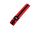 Пояс для единоборств Adidas Striped Belt adiTB02 красно-черный