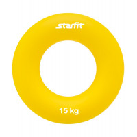 Эспандер кистевой Star Fit ES-404 Кольцо, диаметр 8,8 см, 15 кг, жёлтый