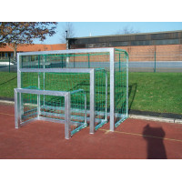 Ворота для тренировок, алюминиевые, маленькие 1,20х0,80 м, глубина 0,7 м Haspo 924-19245