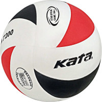 Мяч волейбольный Kata C33286 р.5 бело-черно-красный