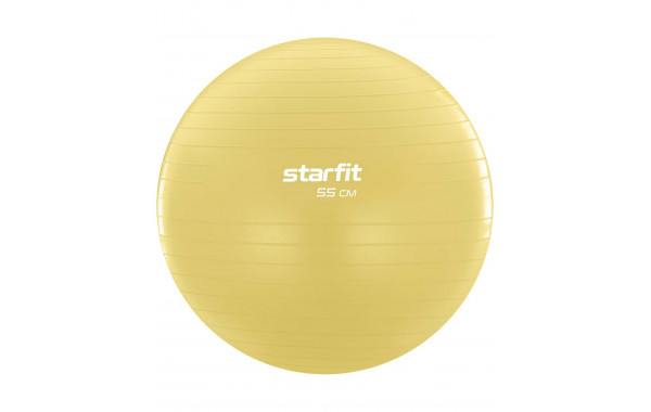 Фитбол d55см Star Fit GB-108 желтый пастель 600_380