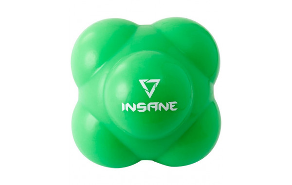 Мяч реакционный d6,8 см Insane IN22-RB100 зеленый 600_380