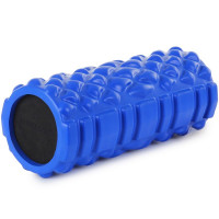 Цилиндр рельефный для фитнеса Harper Gym EG04 Ø13х33 см синий