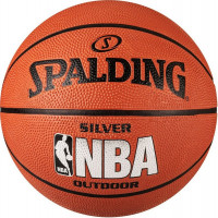 Мяч баскетбольный Spalding NBA Silver Series Outdoor 65-821Z р.3