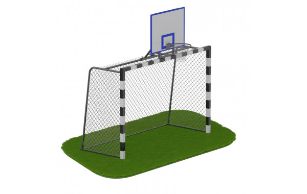 Ворота для минифутбола + стойка для баскетбола ARMS ARMS080.1 600_380