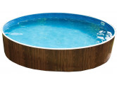 Морозоустойчивый бассейн Azuro 400DL, круглый 3,6х1,2 м Premium