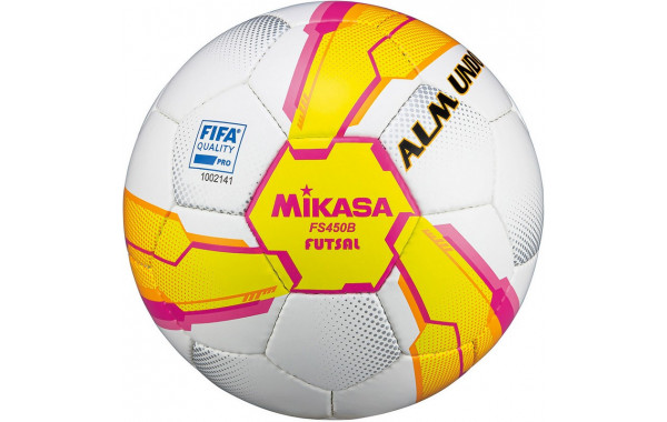 Мяч футзальный Mikasa FS450B-YP р.4 600_380