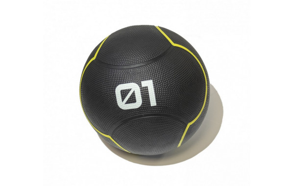 Мяч тренировочный Original Fit.Tools 1 кг FT-UBMB-1 черный 600_380
