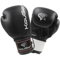 Боксерские перчатки Kougar KO400-10, 10oz, черный