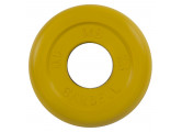Диск обрезиненный d26мм MB Barbell MB-PltC26-0,5 0,5 кг желтый