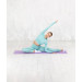 Коврик для йоги и фитнеса 183x61x0,3см Star Fit PVC FM-101 фиолетовый пастель 75_75