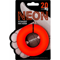 Эспандер кистевой Fortius Neon 20 кг H180701-20FO оранжевый
