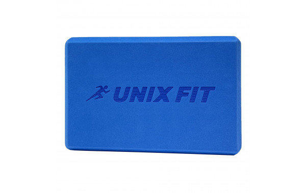 Блок для йоги и фитнеса 23х15х7см UnixFitt YBU200GBE голубой 600_380