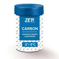 Мазь держания Zet Carbon Blue (-2°С -5°С) 30 г (без фтора) 34436