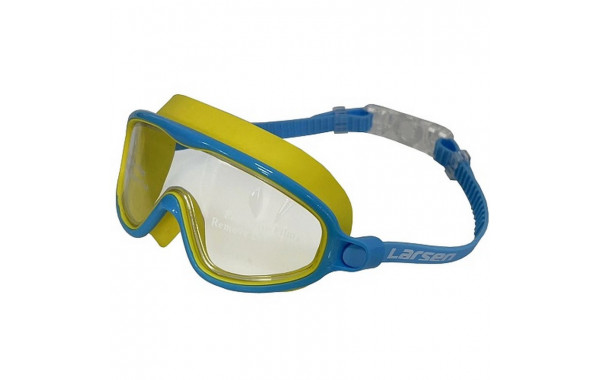 Очки плавательные детские Larsen G2260 синий\желтый 600_380