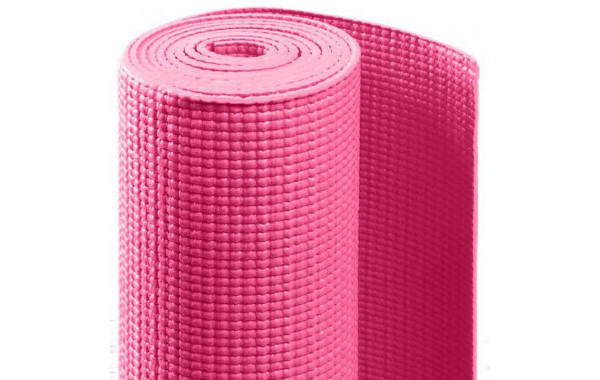 Коврик для йоги Sportex PVC, 173x61x0,4 см (розовый) HKEM112-04-PINK 600_380