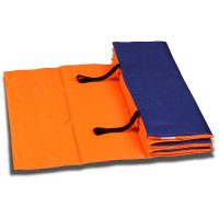 Коврик гимнастический Indigo полиэстер, стенофон SM-042-OBL оранжево-синий