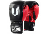 Боксерские перчатки Jabb JE-4056/Eu 56 черный/красный 12oz