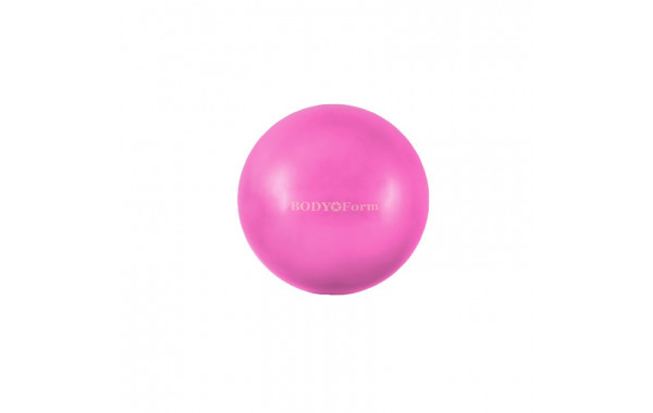 Мяч для пилатеса Body Form BF-GB01M (10") 25 см мини розовый 600_380
