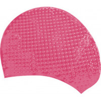 Шапочка для плавания Atemi силикон (бабл), розовая, BS65